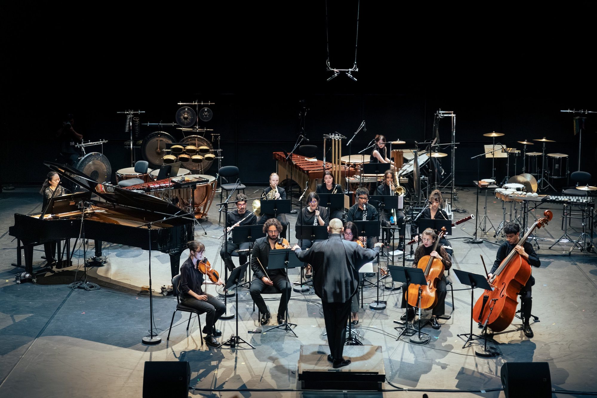 Ensemble Ulysses on stage at ManiFeste